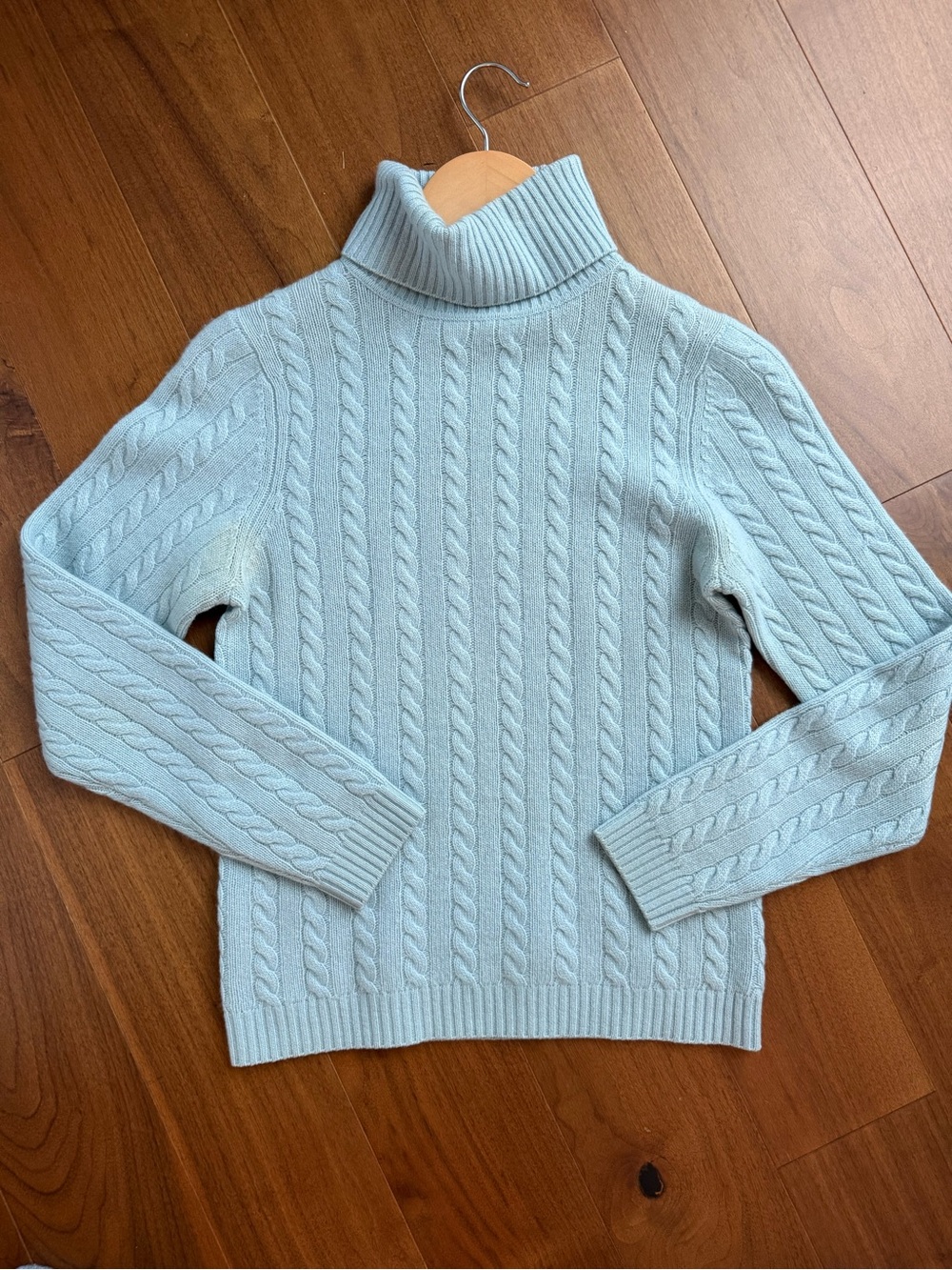 Ann Taylor Cashmere Cable Knit Sweater